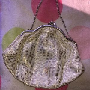 Vintage gold pouch